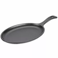 Sarten para Fajitas de Hierro 7.5 X 9.25 Pulgadas MASTER CHEF SK-795