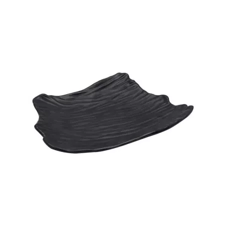 Bandeja de Color Negro con Textura de 11.5 x 9 Pulgadas MASTER CHEF E009