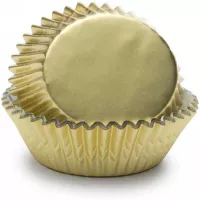 Capsulas para Cupcakes de Color Dorado, Paquete de 32 Unidades FOX RUN BRANDS 4924