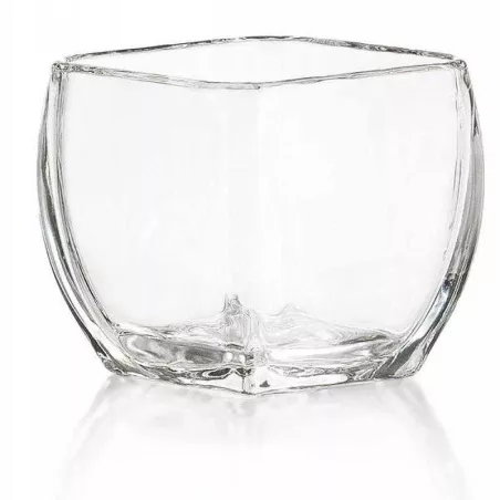 Candelabro Votivo Cuadrado de 10.9 x 12 x 12 Centimetros CRISA 6166/1792167