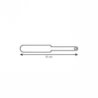 Espatula para Crepas Space Line de 31 Centimetros, Color Negro TESCOMA 638023 2