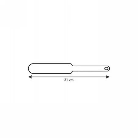 Espatula para Crepas Space Line de 31 Centimetros, Color Negro TESCOMA 638023