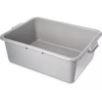 Caja Plastica de 15 x 20 x 7 Pulgadas, Color Gris  MASTER CHEF TB-7G