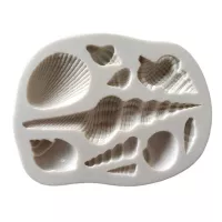 Molde de Silicon Figuras de Conchas del Mar MASTER CHEF 0760845