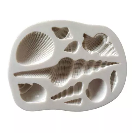 Molde de Silicon Figuras de Conchas del Mar MASTER CHEF 0760845