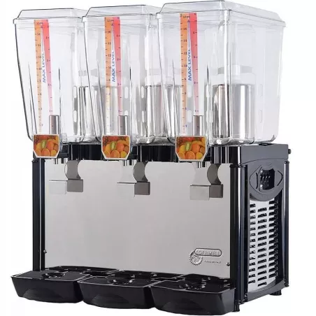 Refresquera de 3 Tanques de 20 Litros cada uno COFRIMEL JETCOF360M