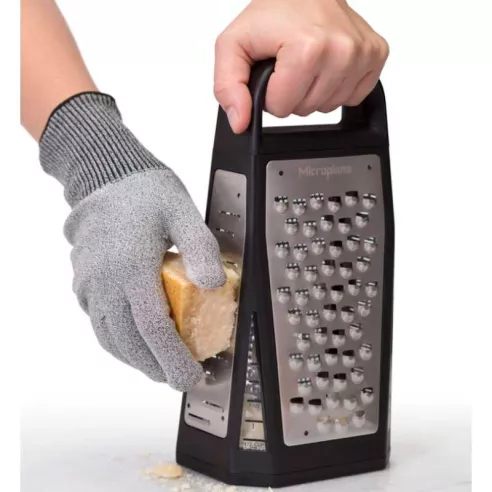 Rallador de Mano 5 en 1 de 10 Pulgadas de Color Negro MICROPLANE 34009