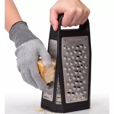 Rallador de Mano 5 en 1 de 10 Pulgadas de Color Negro MICROPLANE 34009