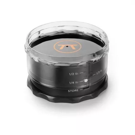 Prensa Ajustable Plastica para Hamburguesa de Color Negro OUTSET Q114