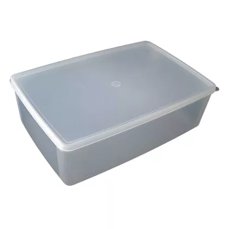 Contenedor con Tapa de Polipropileno de 40 x 27 x 13 Centimetros de  8.3 Litros MASTER CHEF 8704PP