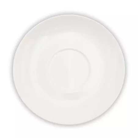Plato para Taza Miqueta de Porcelana 4.25 Pulgadas Blanco ARNI S4693