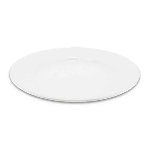 Plato Redondo de Porcelana 26 Centimetros Blanco CATER MAX 14205