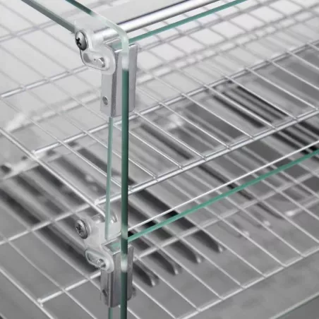 Urna Caliente Recta de 2 Niveles de 56 x 36 x 38 Centimetros QUANTUM PRO HDR250C