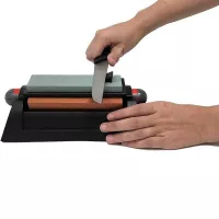 Piedra Afiladora de Cuchillos Triple de 10.4 Pulgadas ACCUSHARP 025C 2