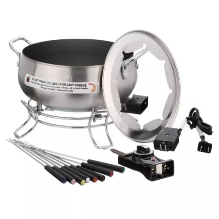 Fondue Electrico de  Acero Inoxidable de 3 Quartos CUISINART CFO-3SSP1
