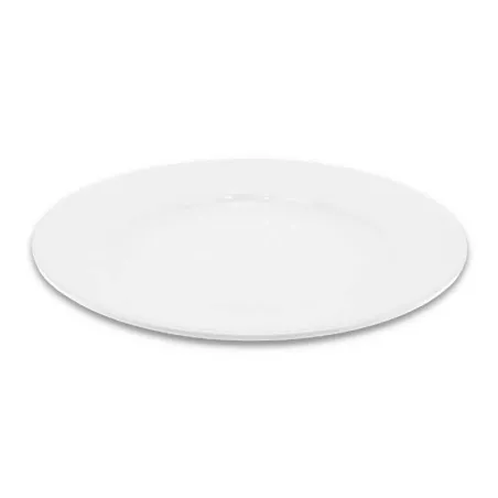 Plato Redondo de Porcelana 18 Centimetros Blanco CATER MAX 14304