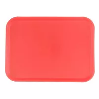 Azafate de Polipropileno de 14 x 18 Pulgadas, Color Rojo THUNDER PLFFT1418RD