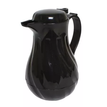 Pichel Termico Negro Ranurado de 20 Onzas THUNDER PLWS020BK