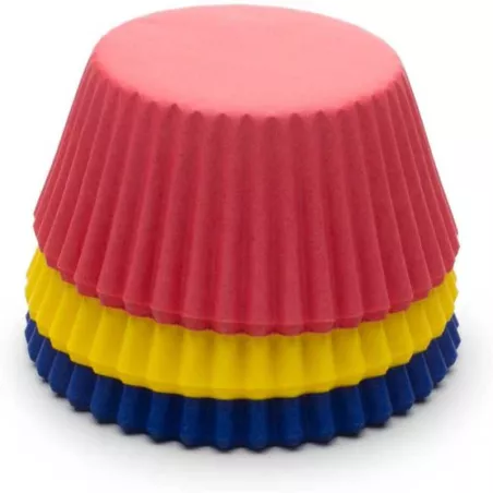 Capsulas para Cupcakes de Color Multicolor, Paquete de 75 Unidades FOX RUN BRANDS 6903