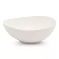 Bowl Ovalado de Porcelana 7.5 Pulgadas Blanco ARNI C1423
