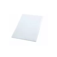 Tabla de Picar de Policarbonato de Color Blanco de 12 x 18 x 1/2 Pulgadas MASTER CHEF 1218WH