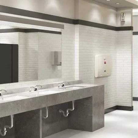 Cambiador para Bebe Horizontal, Color Plateado RUBBERMAID FG781888LPLAT