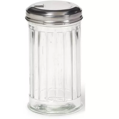 Azucarera Plastica con Tapa de Acero Inoxidable de 12 Onzas MASTER CHEF SK-SFP