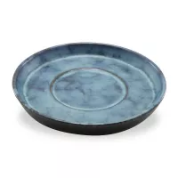 Plato Redondo Coupe de Porcelana 8.5 Pulgadas Azul ARNI C1564-J01