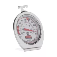 Termometro de Acero Inoxidable para Refrigerador - Congelado RUBBERMAID FGR80DC