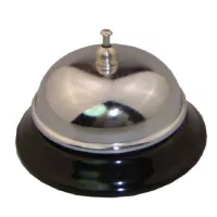 Timbre para Mostrador Cromado de 3.5 Pulgadas MASTER CHEF TB-35