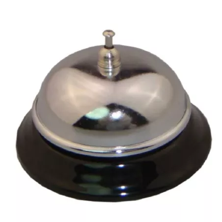 Timbre para Mostrador Cromado de 3.5 Pulgadas MASTER CHEF TB-35