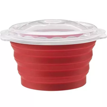 Recipiente Redondo para Palomitas de Microondas de 9 Pulgadas de Color Rojo CUISINART CTG-00-MPM