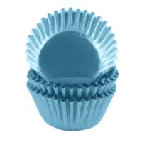 Capsulas para Cupcakes de Aluminio Color Azul Claro de 32 Unidades FOX RUN BRANDS 8004 2