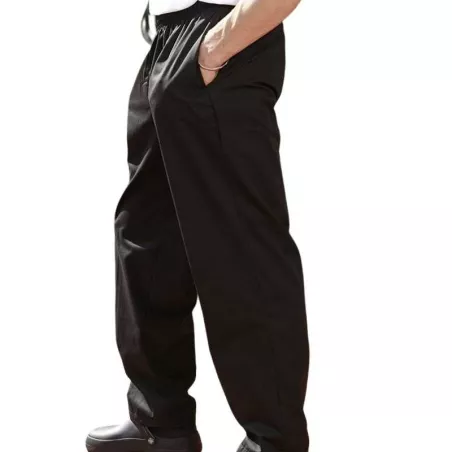 Pantalon Para Chef , Color Negro, Talla M CHECKEDOUT U202C0100J-M