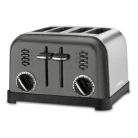 Tostador Clasico para 4 Rebanadas Negro CUISINART CPT-180BKSP1