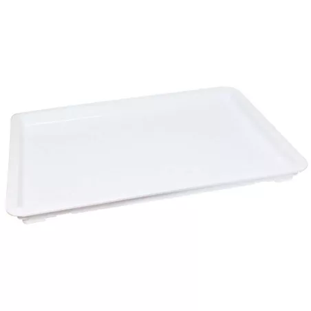 Tapa para Caja de Pizza de Polipropileno de 18 x 26 Pulgadas, Color Blanca THUNDER PLDBC1826PP
