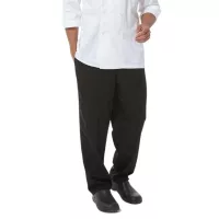 Pantalon Negro con Boton Frontal, Talla L CHECKEDOUT U202C0100J-L