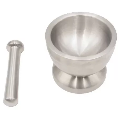 Mortero de Acero Inoxidable MASTER CHEF 4650400