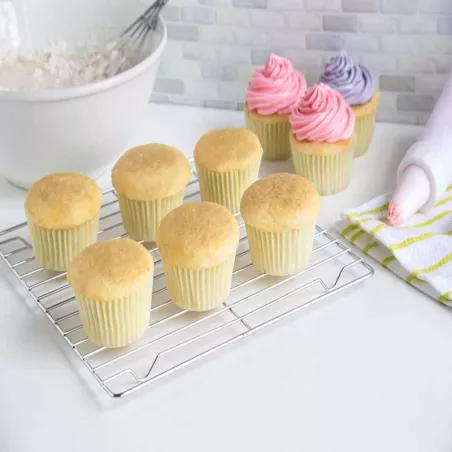 Parrilla Enfriadora de Pasteleria, 10 x 10 Pulgadas FOX RUN BRANDS 4688