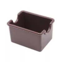 Recipiente Plastico para Sobres de Azucar de Color Cafe MASTER CHEF SPH-BR