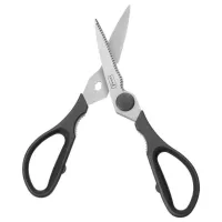 Tijera para Cocina de Acero Inoxidable con Mango Negro LURCH 00010019 2