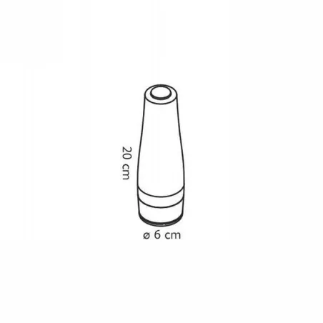 Salero y Pimentero Electrico de 20 Centimetros TESCOMA 659560