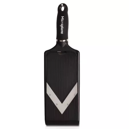 Mandolina de Mano Ajustable de Plastico de Color Negro MICROPLANE 48040