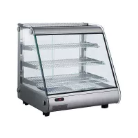 Urna Caliente de 3 Niveles con Vidrio Inclinado de 68 x 58 x 70 Centimetros QUANTUM PRO HDC130