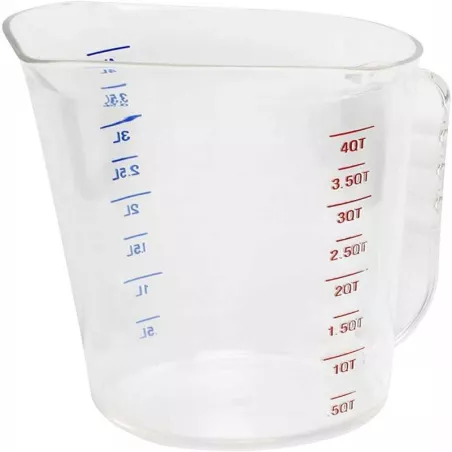 Taza Medidora de Policarbonato de 16 Tazas THUNDER PLMD128CL