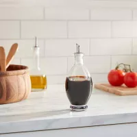 Vinagrera - Aceitera Ovalada de Vidrio de 10 Onzas FOX RUN BRANDS 2706 2