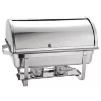 Chafing Dish con Puerta Corrediza de 68 x 35 x 40 Centimetros MASTER CHEF 900DP433