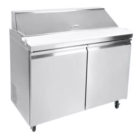 Mesa de Preparacion 2 Puertas de Acero Inoxidable 154 Centimetros U-STAR SCL2-60-E-HC