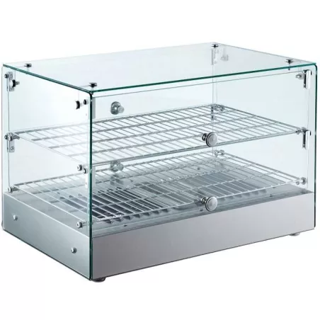 Urna Caliente Recta de 2 Niveles de 56 x 36 x 38 Centimetros QUANTUM PRO HDR250C