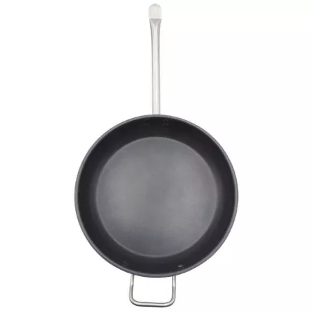 Sarten de Acero Inoxidable con Teflon de 14 Pulgadas MASTER CHEF FP-14NS